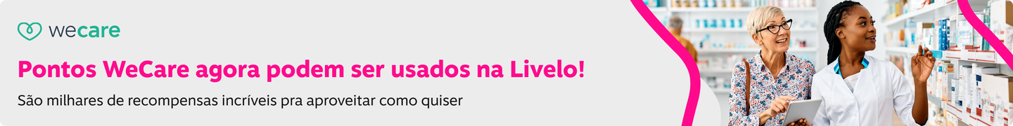 Pontos WeCare agora podem ser usados na Livelo!