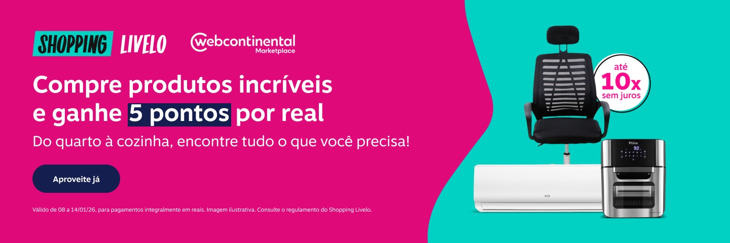  Shopping Livelo. Compre produtos incríveis e ganhe 5 pontos por real. Do quarto à cozinha, encontre tudo o que você precisa! Parcele em até 10 vezes sem juros.