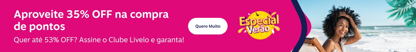 Aproveite 35% OFF na compra de pontos! Quer até 53% OFF? Assine o Clube Livelo e garanta! , imagem clicável, ir para https://www.livelo.com.br/compra-de-pontos/produto/LIVCompraDePontos?skuId=LIVSKUCompraDePontos