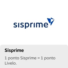 Conheça os parceiros Livelo e transfira seus pontos!, ir para /parceiros-para-livelo/sisprime