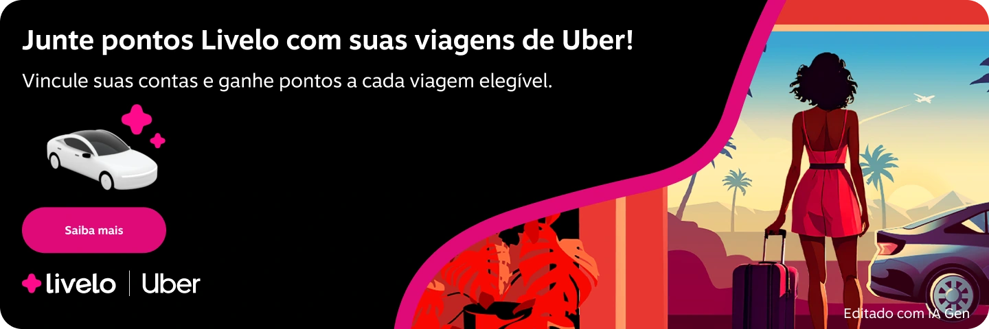 Vincule suas contas e acumule pontos a cada corrida elegível. É rápido, fácil e você ainda pode aproveitas ofertas especiais por tempo limitado!