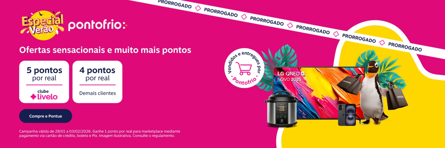 Ofertas sensacionais e muito mais pontos. 5 pontos por real para assinantes do Clube Livelo e 4 pontos por real para demais clientes