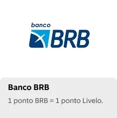 Conheça os parceiros Livelo e transfira seus pontos!, ir para /juntar-pontos/instituicoes-financeiras/brbcard