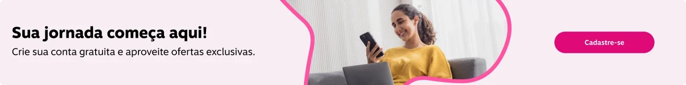 Crie sua conta gratuita e aproveite ofertas exclusivas!, imagem clicável, ir para https://www.livelo.com.br/incentivo-cadastro-app