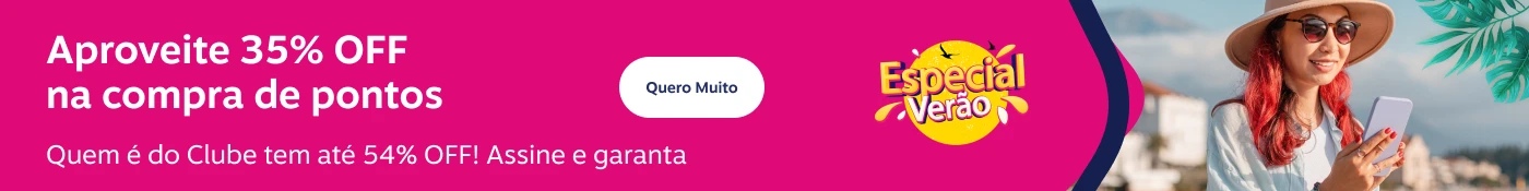 Aproveite 35% OFF na compra de pontos. Quem é do Clube tem até 54% OFF! Assine e garanta  , imagem clicável, ir para https://www.livelo.com.br/compra-de-pontos/produto/LIVCompraDePontos?skuId=LIVSKUCompraDePontos